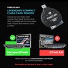 PixelFlash USB 3.0 No-Bend Pins CF Card Reader SuperSpeed Compact