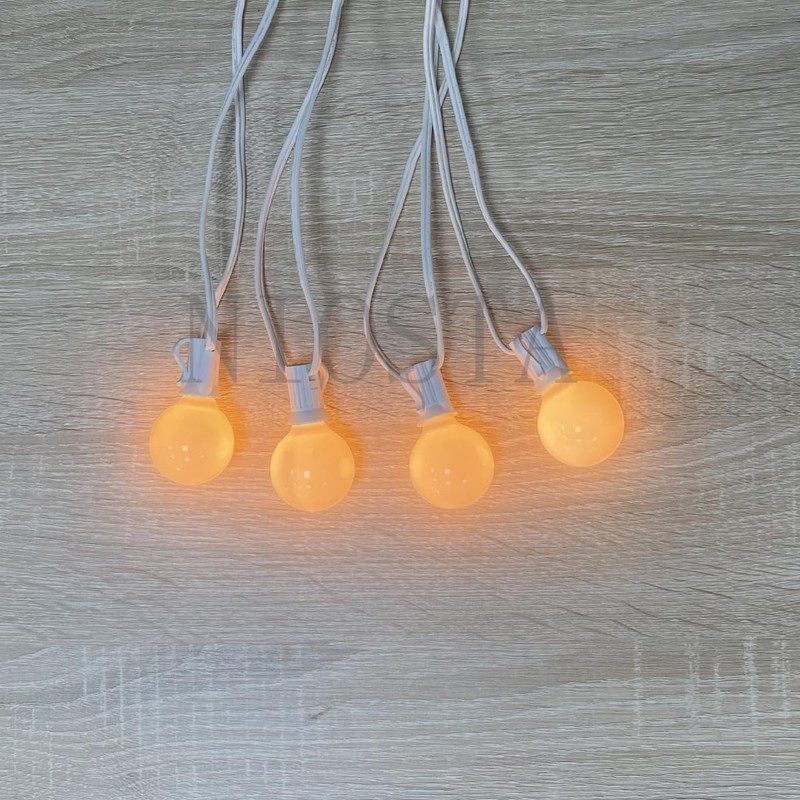 NIOSTA 25 Pack G40 Replacement Bulbs,120V LED Bulbs, for E12