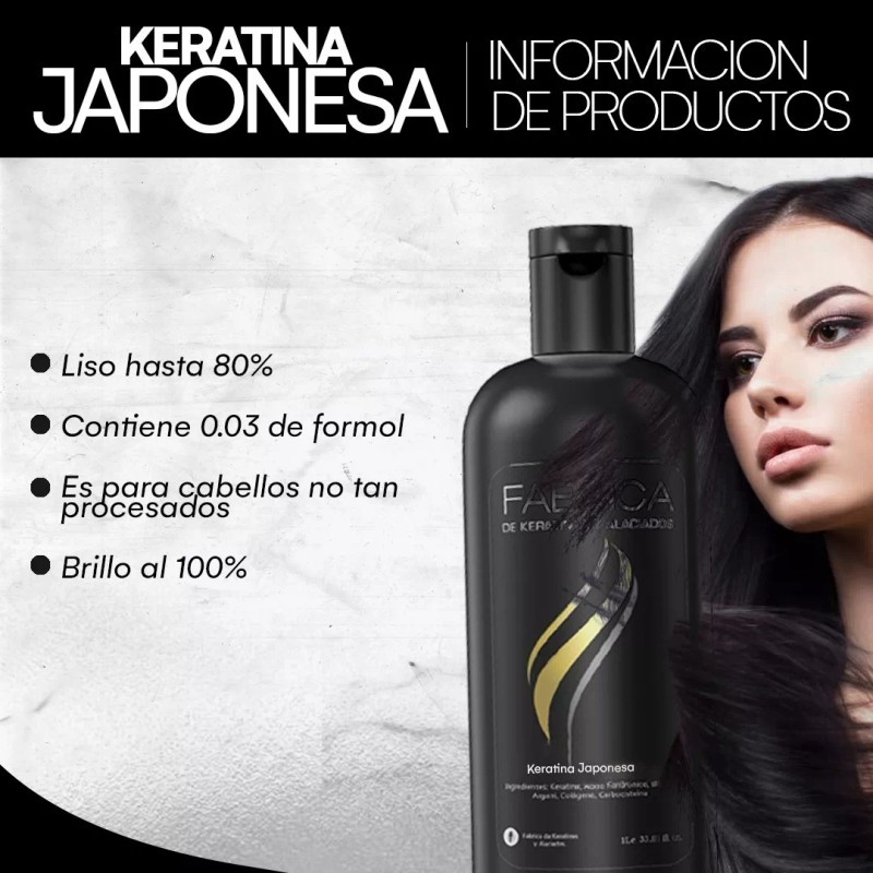 fabrica de keratinas Keratina Japonesa Ultra Y Shampoo Limpieza Profunda