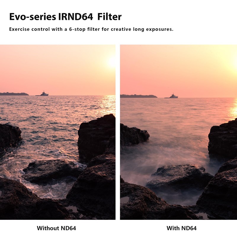 H&Y 95mm ND Filter IRND64 ND Filter Neutral Density Filter