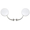 Universal Swan Neck Rear View Door Mirror Set, 4 Inch