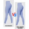 Sunzel Invisible Butt Scrunch Workout Leggings with Pockets for Women,