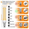 TZHILAN 15W E12 LED Corn Bulb, Dimmable E12 LED Bulbs