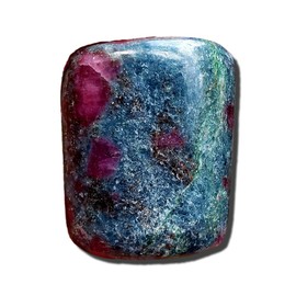 Ruby Kyanite & Ruby Fuchsite combo - tumbled and hand Polished Crystal Healing Natural metaphysical Gemstone from India - piece #9