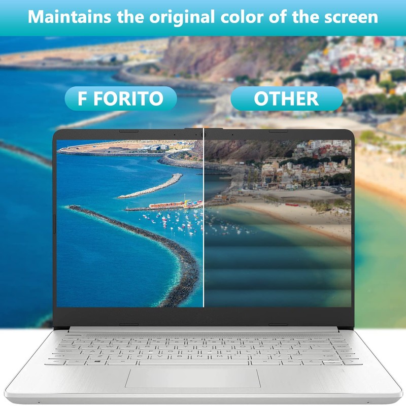 F FORITO 2-PACK 14 inch Crystal Clear Laptop Screen Protector,
