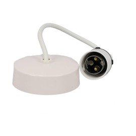 9 Inch T2 Pendant Set for BC Lamps in White