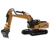 Backhoe Loader Heavy Duty Wheeled Excavator Durable 1: 60 Scale