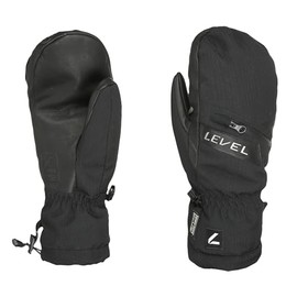 Level Switchback Mitt Men's Ski and Snowboard Gloves with Cuff and Bag, Winter Gloves Men's Waterproof for Extreme Cold, Breathable, Thermal Gloves, Mittens Men - 1 Pair