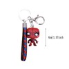 Eterspr Pack of 4 Key Ring Pendants, Cartoon Character Keychain,
