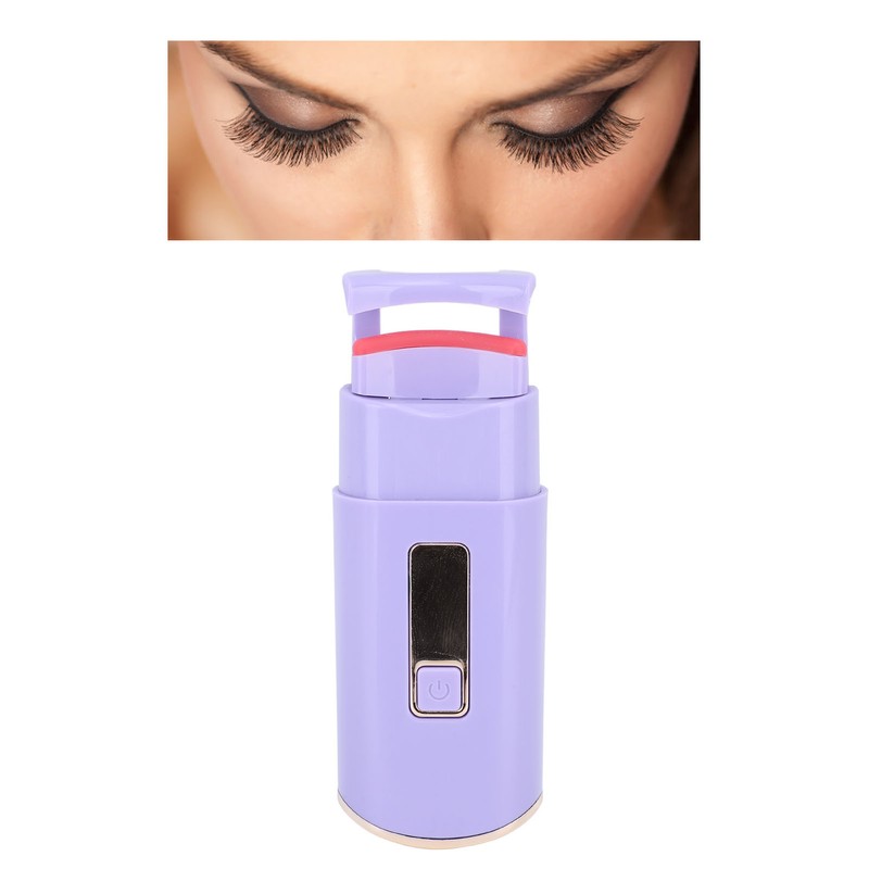 Electric Heated Eyelash Curler 8S Quick Heat Up 3 Levels