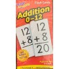 TREND Addition 0-12 Flash Cards, 91 Self-Checking Cards, Age 6+,