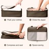 6 Set Compression Packing Cubes for Travel Essentials, Luggage Organizers