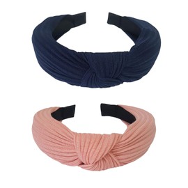 GETACOTA 12 Pieces Knot Headbands Boho Bands Criss Cross Twisted Head Bands Bowknot Hair Scrunchies Scarf Chiffon Satin Long Tail Elastics Ribbon Ear Bow Scrunchy Ponytail Accessories for Women Girls