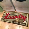 Ukeler Laundry Room Rug, Laundry Room Floor Rug for Wash