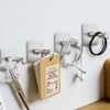 DGYB Self Adhesive Hooks for Hanging Set of 4 Adhesive
