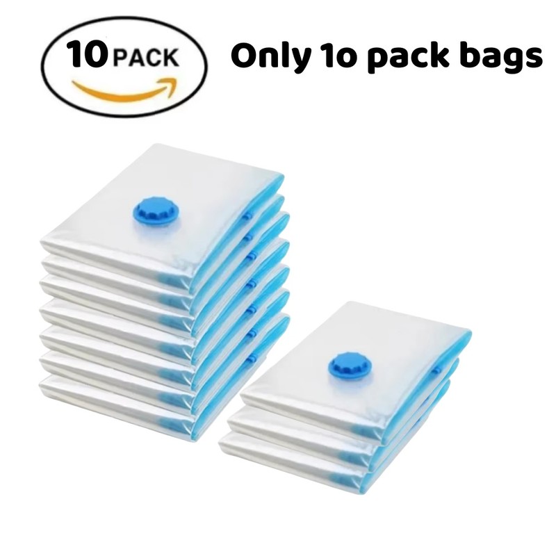 Vacuum Storage Bags – Compression Bags Clothes, Travel Storage Bags