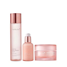Medicube Triple Collagen Toner, Serum, Cream Set