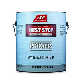 Ace Rust Stop Gray Primer Water-Based Enamel Rust Preventative Paint 1 gal