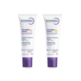 Bioderma Cicabio Cream SPF50+ Repairing Healing Cream DUO PACK 2x40ml