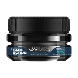 Vasso Showy Cleansing Facial Scrub Sparkly Skin with Apricot Kernel Power 250ml