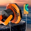 Solar Fan USB Charging LED Light Solar Powered Panel Fan