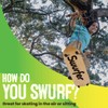 Swurfer TreeSkate Skateboard Swing, Outdoor Stand Up Surf Swing, Holds