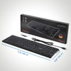 Perixx Periduo-605, Wireless Ergonomic Split Keyboard and Vertical Mouse Combo,