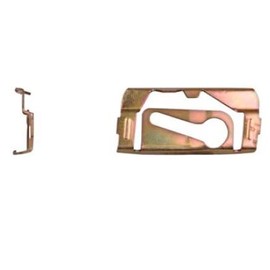 MAIN ST COLLECTIVE 50Pcs Yellow Windshield Moulding Clips – 16.75mm Width, 34.75mm Length, Zinc Finish – Fits G.M. #7693140 & #8736586, Bumper, Panel, Door, Fender Clip & Retainers