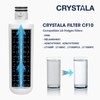 Crystala Filters Water Filter LT1000P, Water Filter ADQ747935 for LG