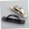 Gadpiparty 2pcs Zinc Alloy Dresser Pull Handles Modern Wardrobe Door