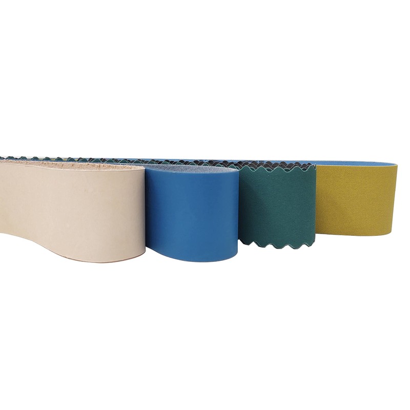 2X72 Leather Honing Belt with Assorted 9 Pack of Flexible
