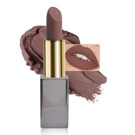 CAKAILA Brown Matte Cream Lipstick,Velvet Waterproof Long Lasting Smudge Proof for Women Lip Stick,Magic Lipstick 24 Hours Original Lip Liner Makeup,labiales mate 24 horas originales,Vegan,1 Count