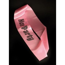 Alandra Party MISS-300 Hen Party Miss Behave Sash, Unisex-Adult, Pink, One Size