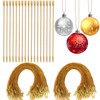 AUGSUN Christmas Baubles Hanger Hooks, Pack of 200 Christmas Tree