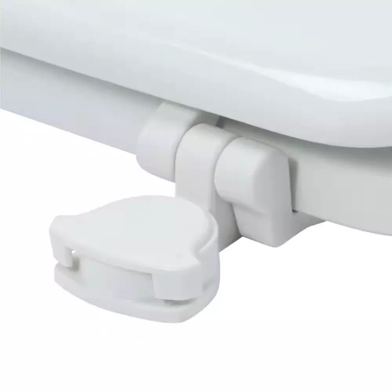Glacier Bay Elongated Enameled Wood Closed Front Toilet Seat White