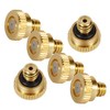 KUWAN Brass Misting Nozzles - 40pcs Low Pressure Atomizing Sprayers