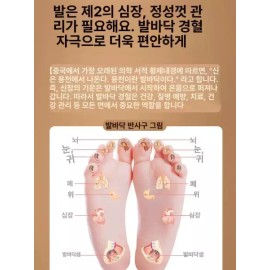 Doodoong 두우둥 신예은지압슬리퍼 옥석 지압실내화 건강슬리퍼 [베이지 블루] DooDooDung Shin Ye-eun Acupressure Slippers Jade Acupressure Indoor Shoes Health Slippers [Beige Blue]
