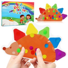 JoyLife Sensory Toy, Colour Sorting Toy, Anti-Stress Toy, Autism Squeeze Baby Toy, Gel Filled Sensory Toys for Children, Squeezable Fidget Game for ADHD