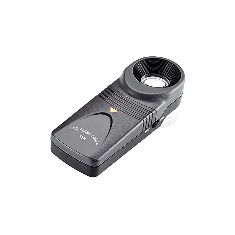 Opticron LED Hand Magnifier 15x 21mm (0.8")