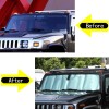 BEBECAR Fit For Hummer H2 2003-2009 Full Window Sunshade Sunscreen