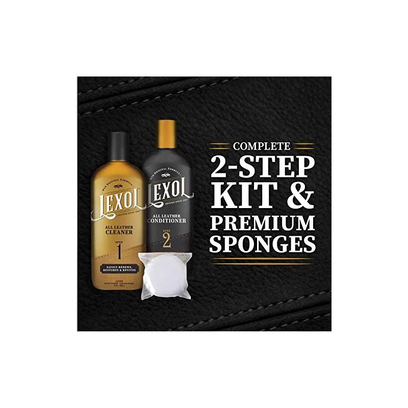 Kit Limpiador Acondicionador Cuero Asientos Interiores Auto