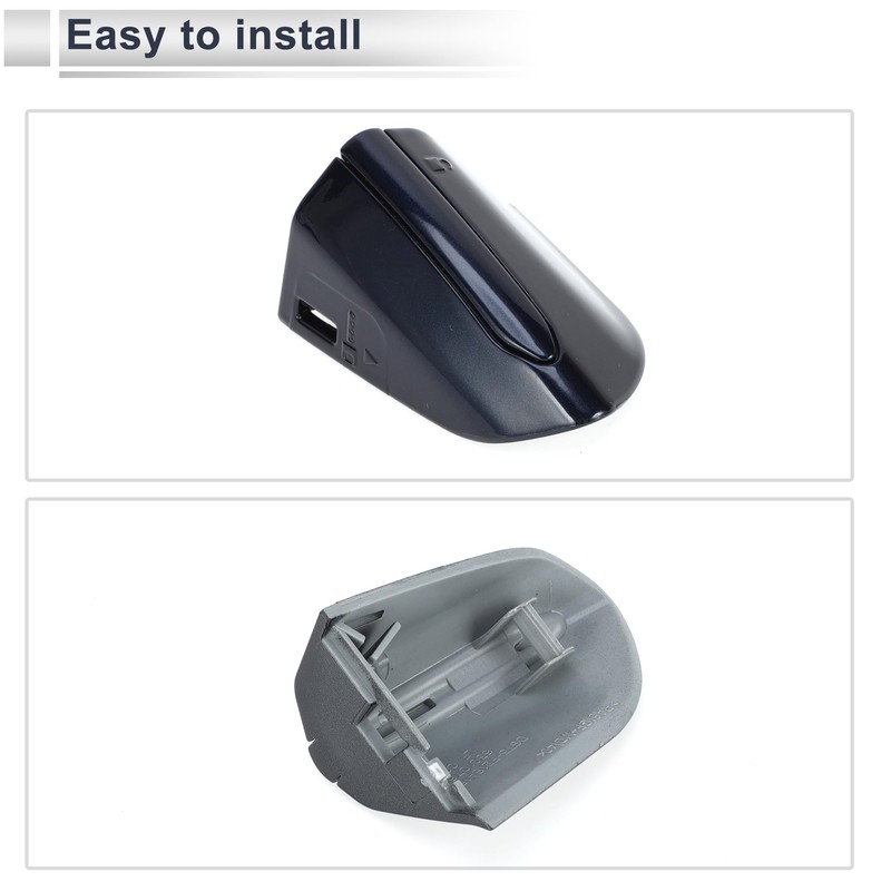 Front Left Door Handle End Cap Lid Outside Lock Cylinder