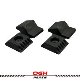 OGH Parts 4Pcs Black Trunk Stop Buffer A1247580044 For Mercedes E Class W124 300E 500E 320
