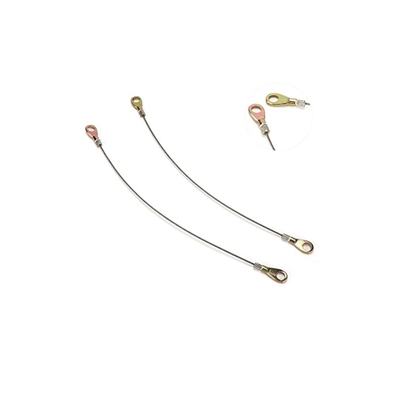 Rear Tailgate Cable, 2PCS Tailgate Cable Hook 53045-1065 Replacement for