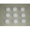 FOOTBALL TABLE BALLS 9 x 36 mm SCUFFED WHITE BALLS