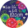 Full Bloom Suncatcher Made in The USA, 8 inch Diameter