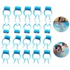 JLEivvi 20 PCS Nose Stop Clips Professional Nose Clips Nose