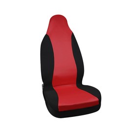 REPAIROCK High Back Bucket Auto Car Seat Cover, Polyester, Red Auto Replacement Parts
