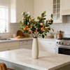 2PCS 37.4Inch Artificial Tangerine Branches Artificial Orange Branches Fake Orange