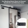 90 Degree Right Angle Door Stopper, Heavy Duty Sliding Barn